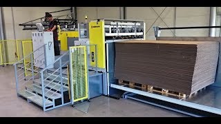 Heavy corrugated converting @automatic SOLARCO BOXMATIC