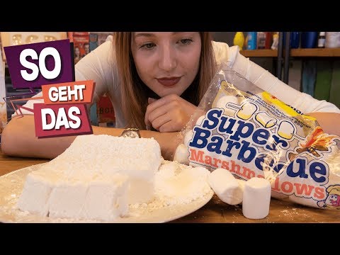 Video: Wie Man Leckere Marshmallows Macht