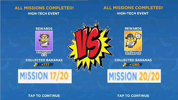 Minion Rush HIGH-TECH Event gameplay walkthrough IOS / android