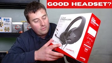 HyperX Cloud Stinger Core Unboxing - Good £30 Budget Gaming Headset?