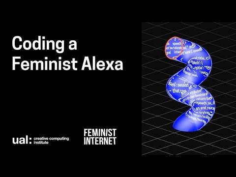 Coding a Feminist Alexa workshop with Feminist Internet and UAL Creative Computing Institute