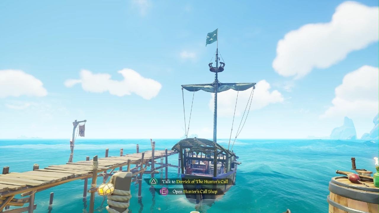 Sea Of Thieves reaper brig thought our fishing sloop was an easy target ...