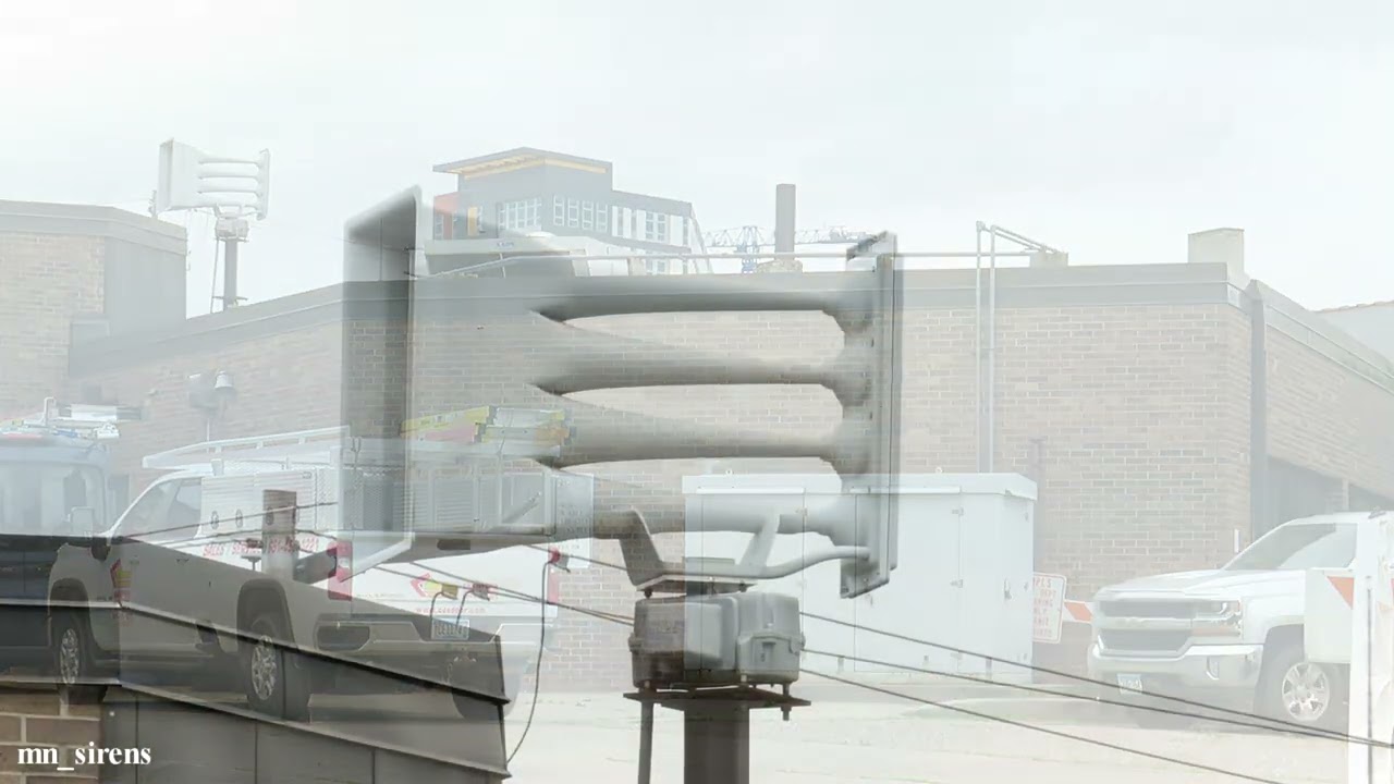 Whelen Vortex R4 Siren Test - Alert & Attack - Minneapolis, Minnesota