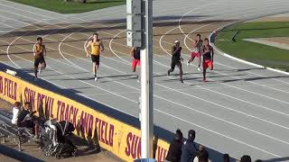 Marcel Espinoza 200 Meters Baldy Castillo Invite 3-16-2019