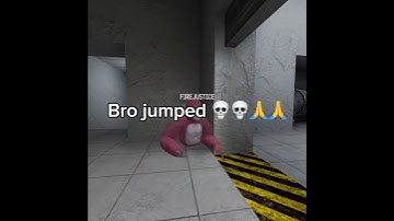 Bro jumped 💀💀🙏🙏 | Lethal Ape Redux #lethalape #gorillatag #horror #vr #shorts