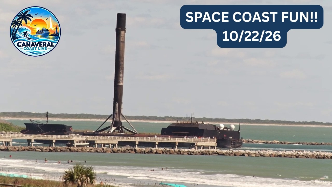 LIVE🏄🌊 Sunrise & Surfing at Jetty Park Beach in Cape Canaveral, FL 🌅 10/22/26