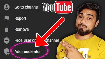How to make moderator on YouTube live stream // How to Add Moderator  // Moderators kaise Banaye