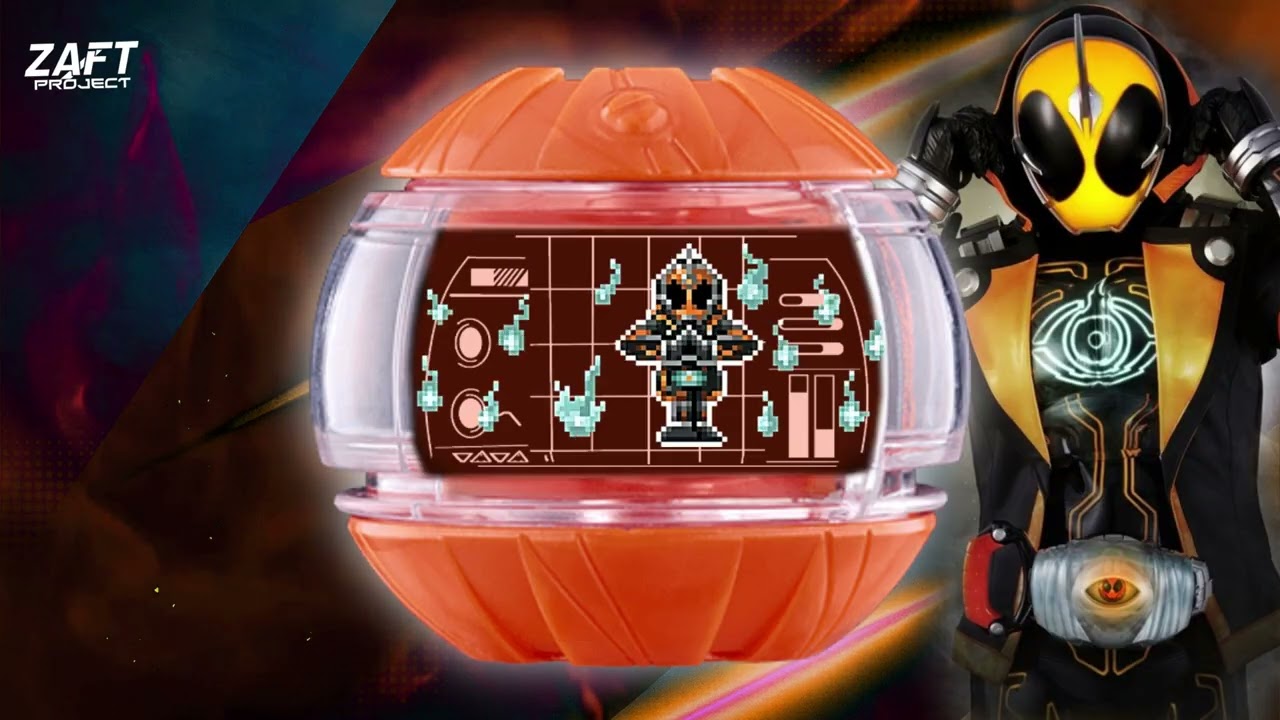 Ghost Capsem Legend Rider Animated Kamen Rider Zeztz Driver
