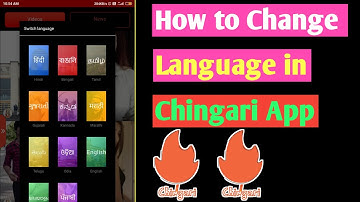 How to Change Languages in Chingari App | Chingari App Mein Language Change Kaise kare
