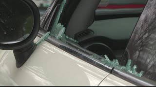 Dozens of Atlanta residents wake up to find their car windows smashed