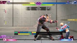 Alex's heavy command grab range (Power Bomb)