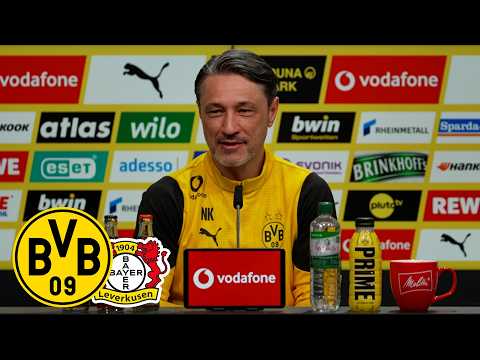 Live: Pressekonferenz mit Niko Kovac | BVB - Bayer Leverkusen — football video
