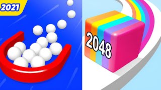 ☑️ Picker 3D 🆚 Jelly Run 2048 - All Levels Mobile Satisfying Gameplay Video. || @kokoi20 || screenshot 3