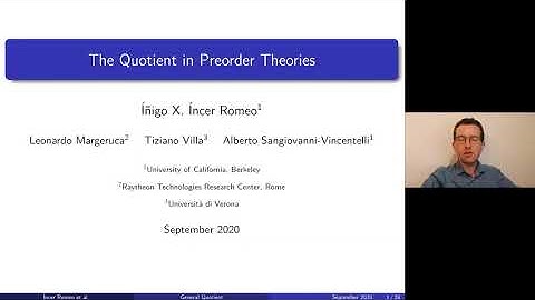 The Quotient in Preorder Theories (presentation)