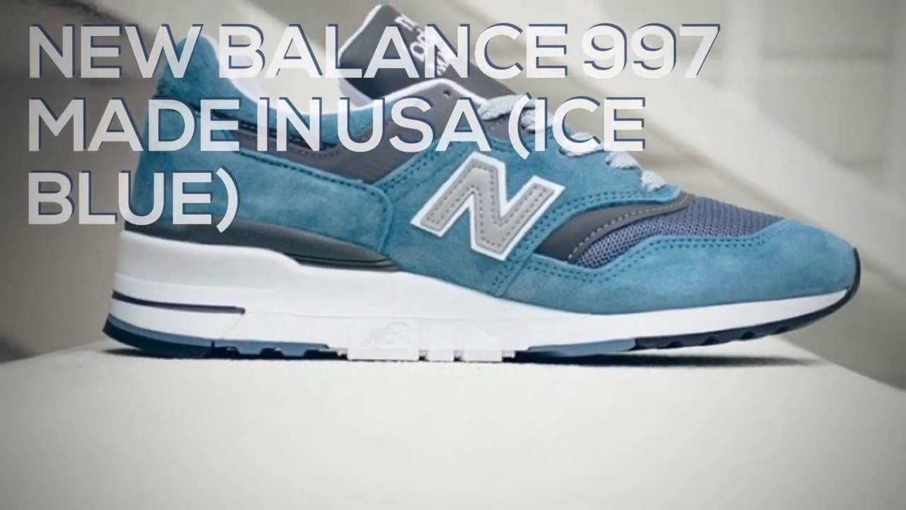 new balance 997 ice blue