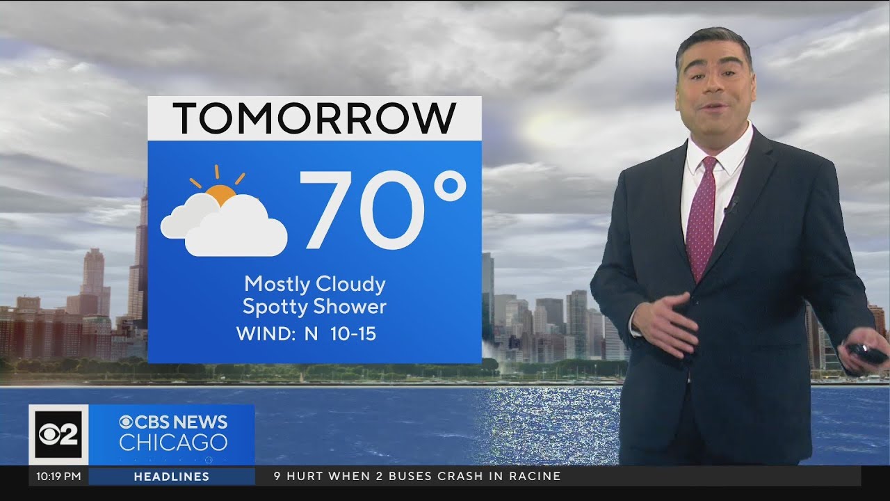 Chicago First Alert Weather: Mostly cloudy again Friday - YouTube