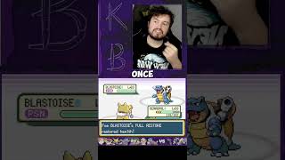 Swept My Rival's Team With Toxic and Double Team #pokemon #challengerun #retrogaming #firered