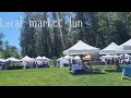 Day at the local farmers market
