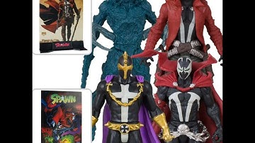 Spawn Page Punchers 3-Inch Scale Action Figure 2-Pack with Comic Book Case of 6