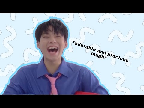 Woo Jinyoung (d1ce) laughing for 1 min straight
