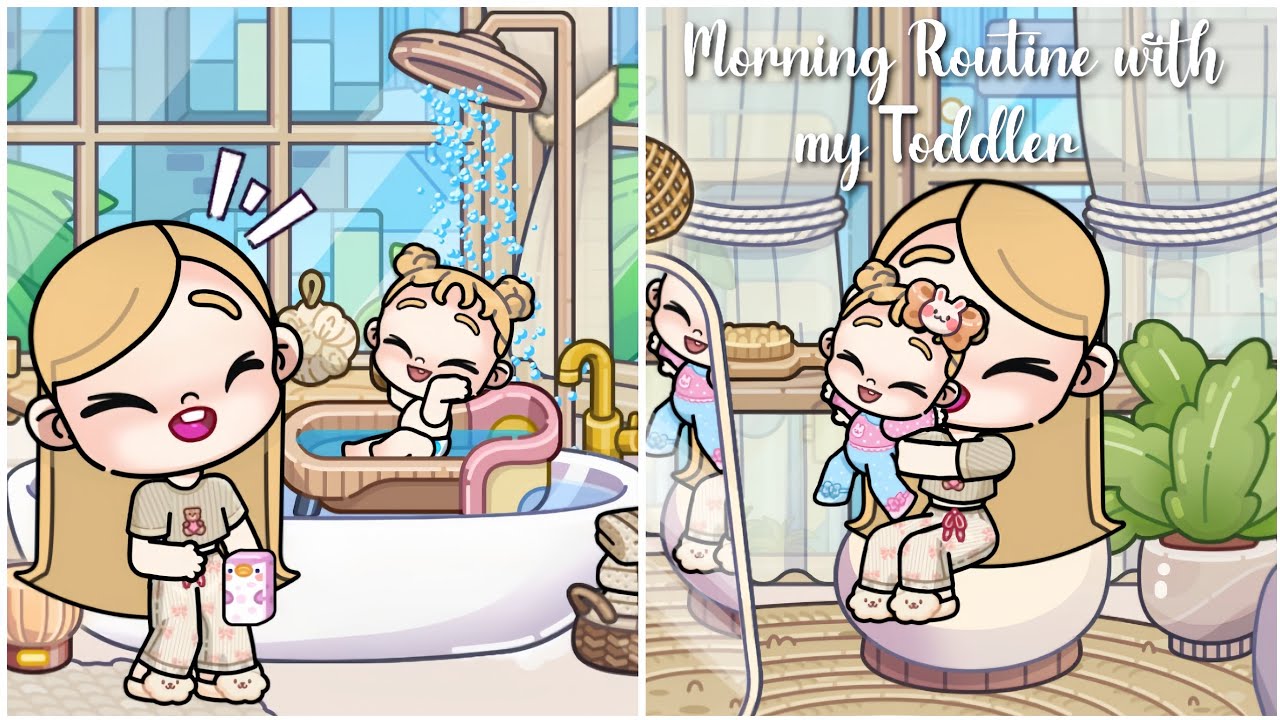 Morning Routine with my Toddler ☀️ | Avatar World | Pazu 