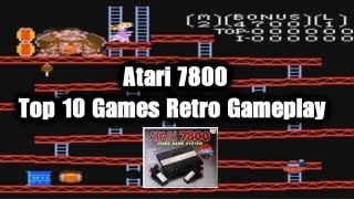 Atari 7800  - Top 10 Games ◄ Rétro Gameplay