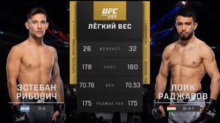 UFC 285: Полный бой ЛОИК РАДЖАБОВ vs ЭСТЕБАН РИБОВИЧ / НОВОСТИ ТАДЖИКИСТАНА | Shoumen Official