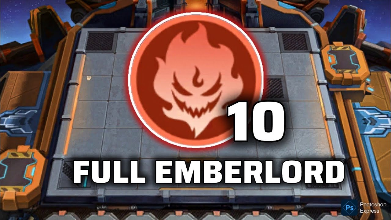 10 EMBERLORD THE STRONGEST SYNERGY | MAGIC CHESS GO GO - YouTube