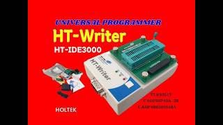【판매중】 개발 툴 TOOL HT-Writer UNIVERSAL PROGRAMMER IC Chip 통합개발툴 240-6182 TLE9251V HOLTEK HT-IDE3000