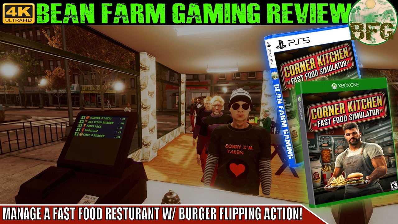 Corner Kitchen Fast Food Simulator Review (PS5)