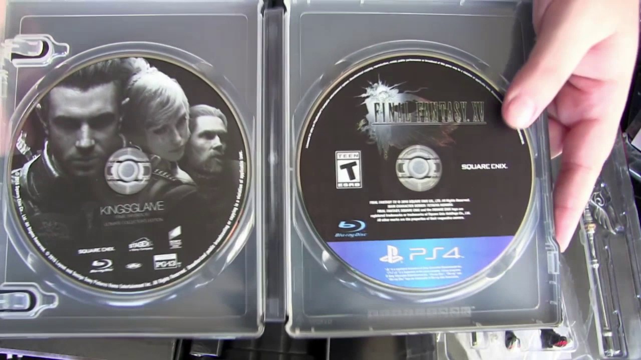 Final Fantasy XV Ultimate Collector's Edition Unboxing - YouTube