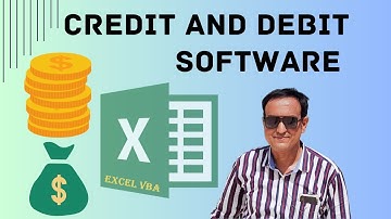 Debit and Credit Software in Excel vba || Cash Ledger in Excel