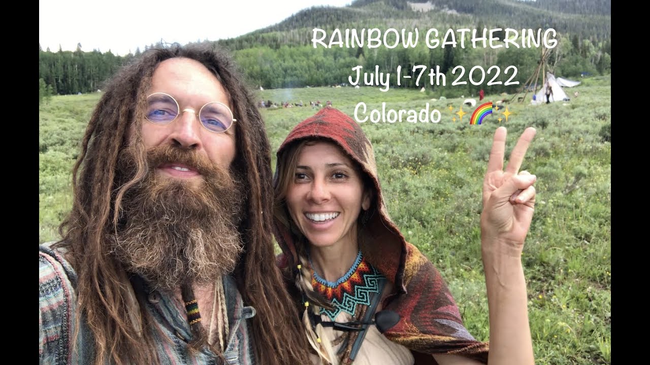 RAINBOW GATHERING 2022 - DRUM CIRCLE - RAINBOW WEDDING 