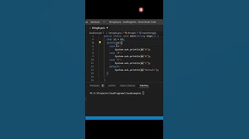 Java Switch question | Switch in java| #javaprogramming @learncodewithfun​