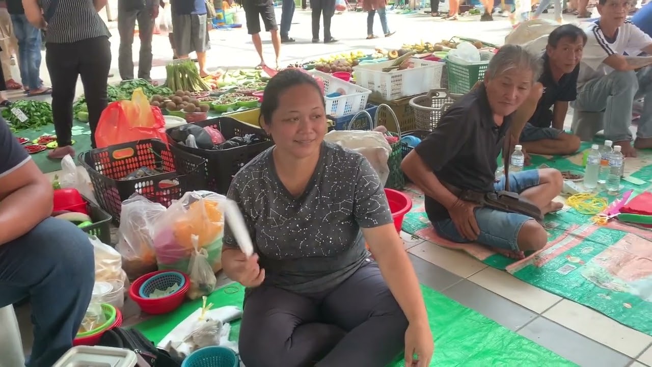RONDA-RONDA DI TAMU SRI AMAN | Terima pemberian buah Crystal@Kasai dari orang baik