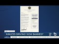 Fact or Fiction: 'Aimless driving' now banned?