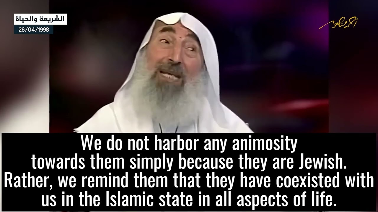Watch Founder of Hamas "Sheikh Ahmad Yassin" Sends a message to Israel during an interview on 1998 on YouTube Watch Founder of Hamas "Sheikh Ahmad Yassin" Sends a message to Israel during an interview on 1998 on YouTube