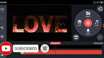 2020 Tik tok Video Fire 2 text effect kinemaster tutorial
