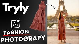 Turn any Dress into a model wearing it (photo and video) in seconds. Tryly.ai screenshot 3