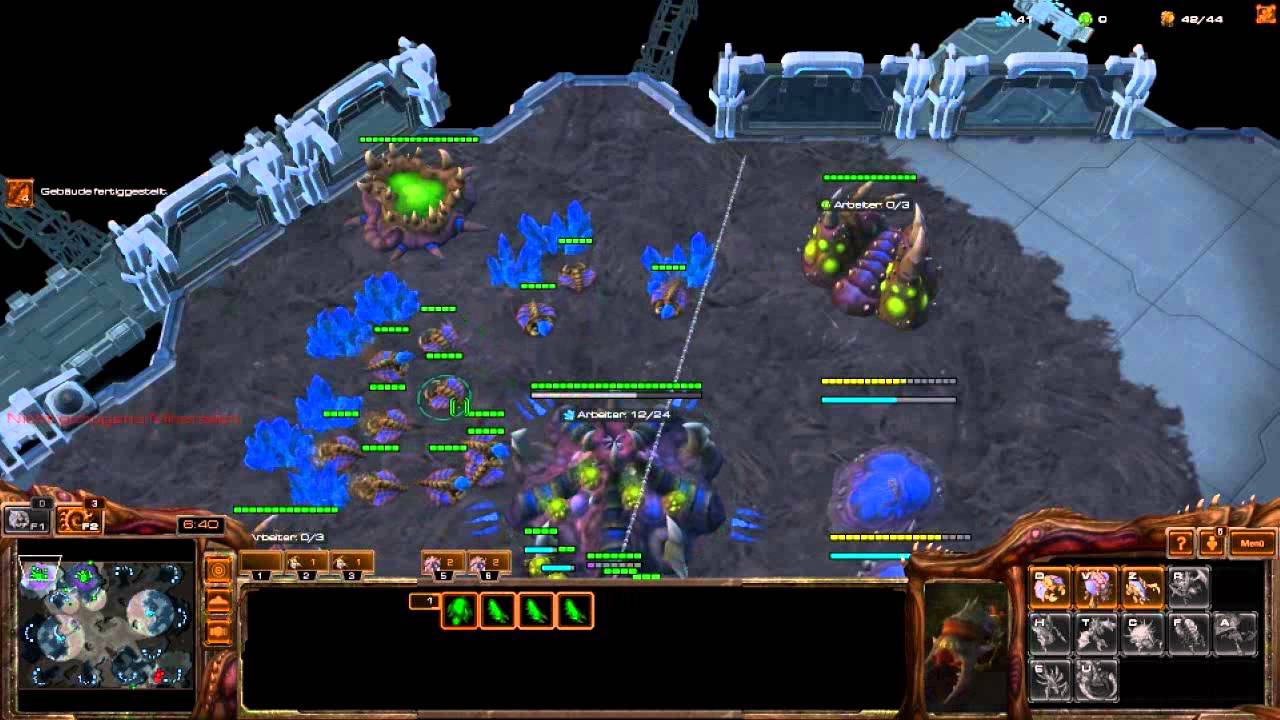 Lets learn Zerg HD German #14 PVZ Hots es wird lästig  *Let's Play*