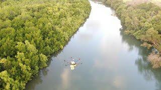 Famous Croc-spotting drone patrol takes off Down Under | AFP Profile