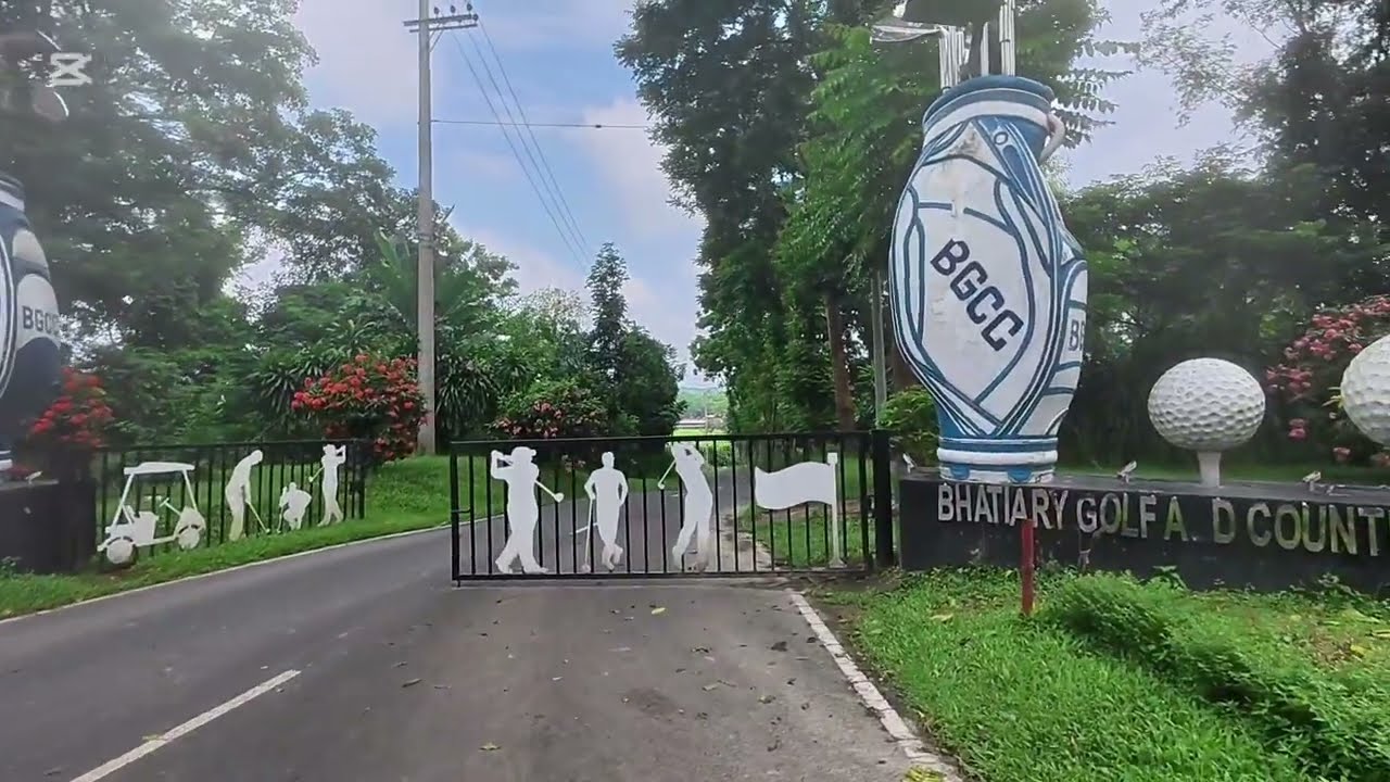অনমুতি ছাড়া গলফ ক্লাবে তারপর যা দেখলাম Bhatiary Golf Club Chittagong
