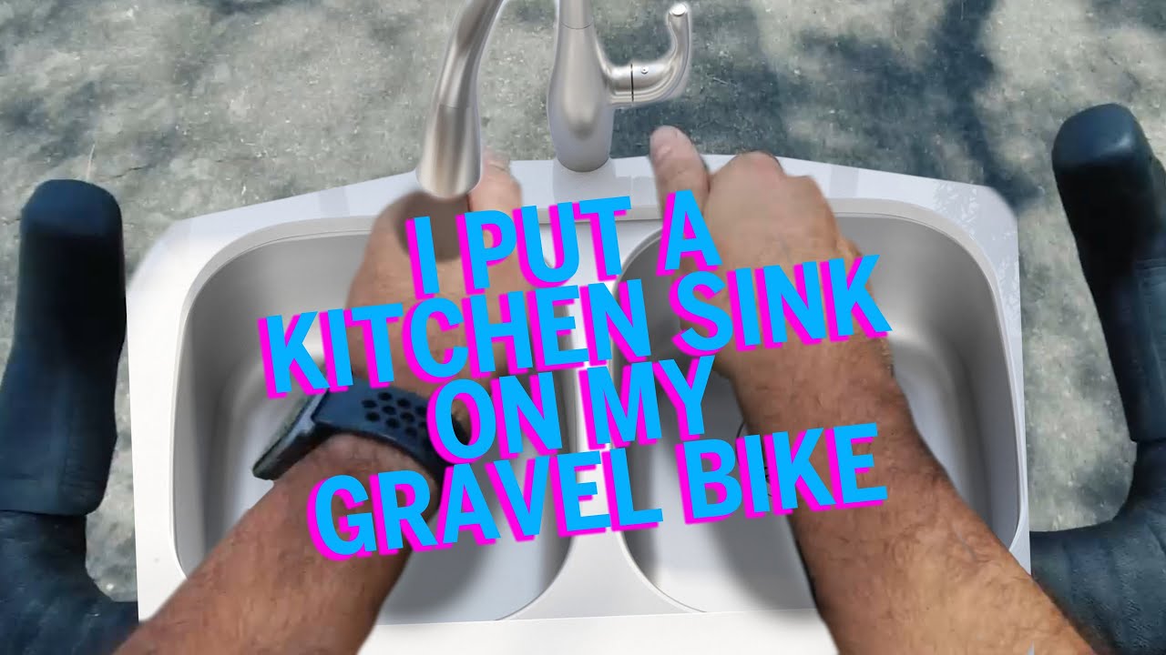 I Put a Kitchen Sink on my Gravel Bike! Red shift sports kitchen sink
