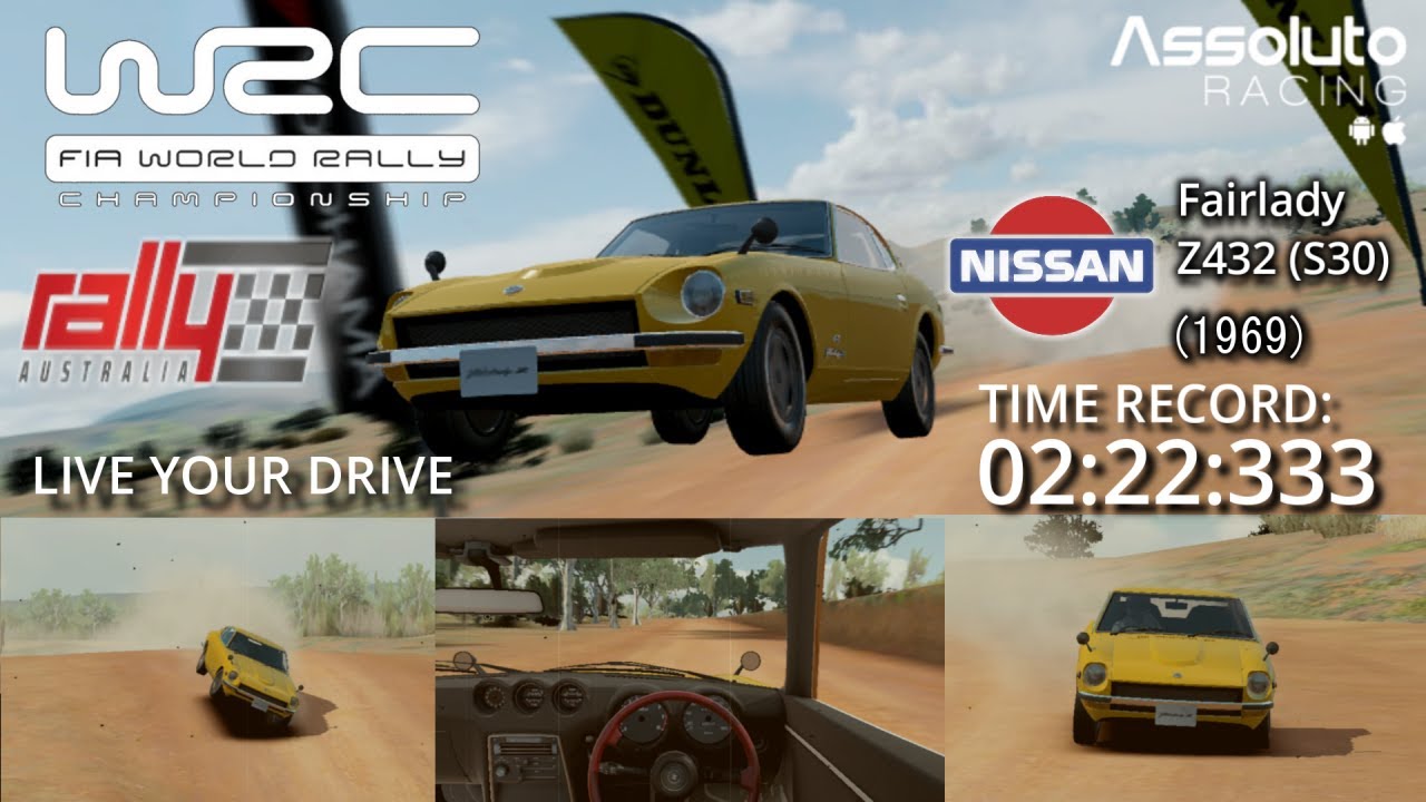 Assoluto Racing | Nissan Fairlady Z432 (S30): Rally Australia [2:22:333] (Gameplay)