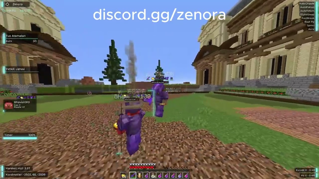 Minecrafy Hile Clienti Zenora v4