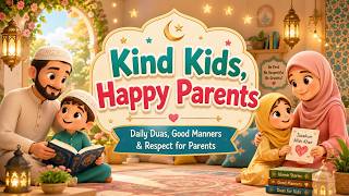 Kind Kids, Happy Parents | Islamic Manners for Children screenshot 4