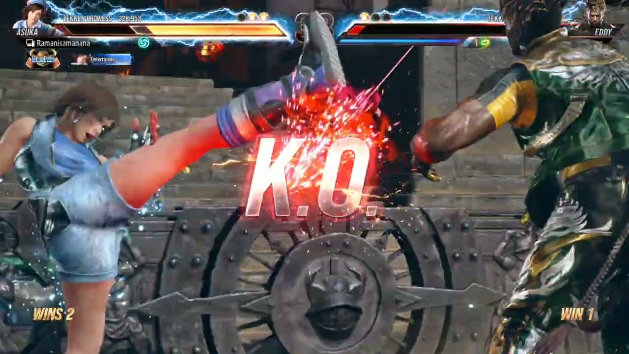 Tekken 8 (Season 2) Asuka VS Eddy (Man_of_war)