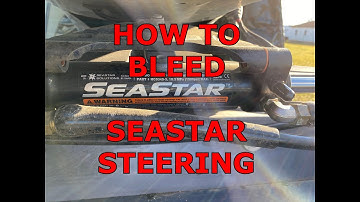 How to Bleed SeaStar Steering System