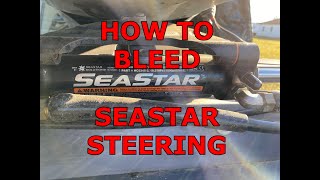 How to Bleed SeaStar Steering System