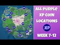 All Purple XP Coins Locations in Fortnite Season 5 Chapter 2! (Week 7-12)